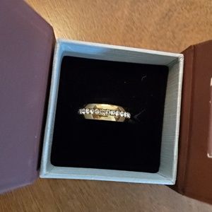 1 gold layered and 1 stainless rings